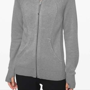 Lululemon Scuba Full Zip Cashlu Sweater